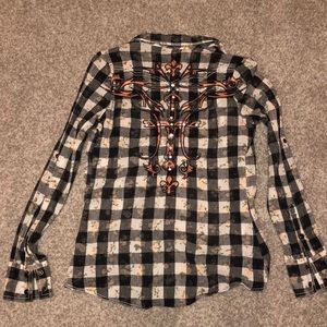 Roar long sleeve button down